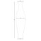 Uniquewise Modern Decorative Bamboo Floor Flower Vase for Living Room, Entryway or Dining QI004206.L.BL - alternate 6